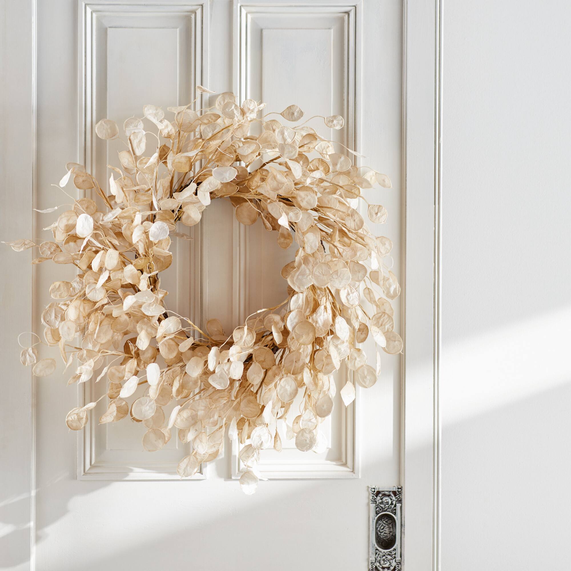 33" Silver Dollar Wreath